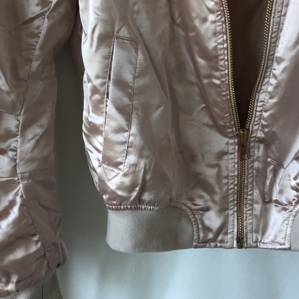 Blush Bomber Jacket - image 2